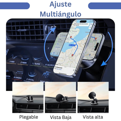 Soporte magnético de succión al vacío para teléfono móvil